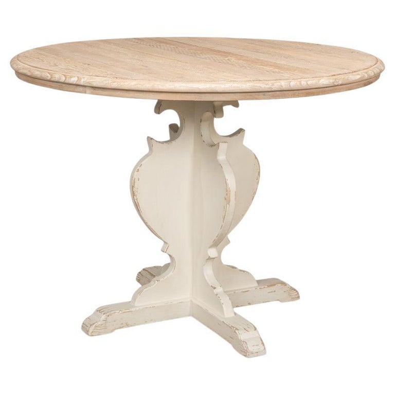 Reclaimed Pine French Bistro Table For Sale at 1stDibs