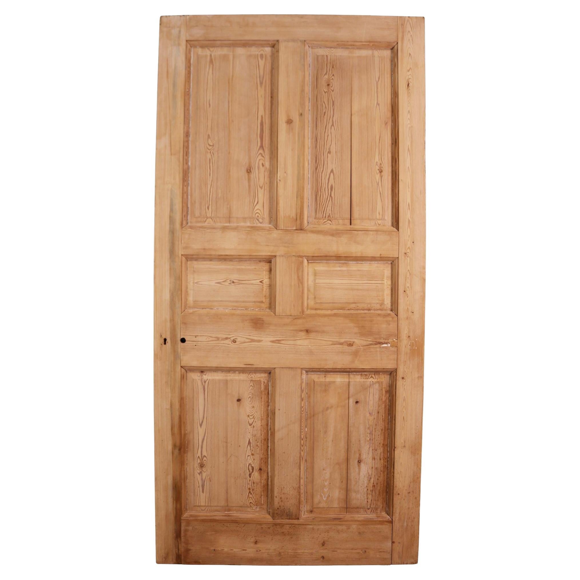 Puerta Interior de Pino Recuperado