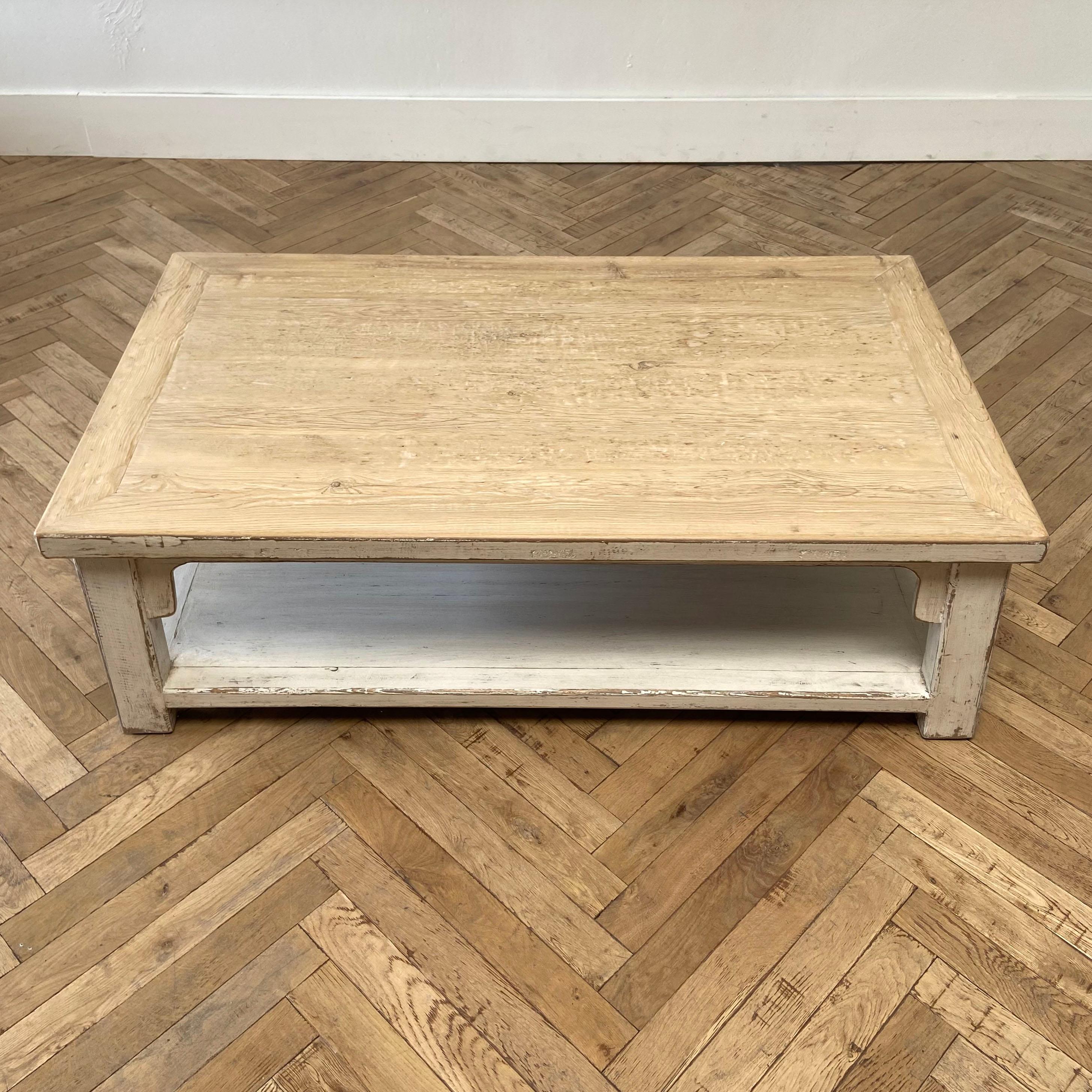 oversized square coffee table