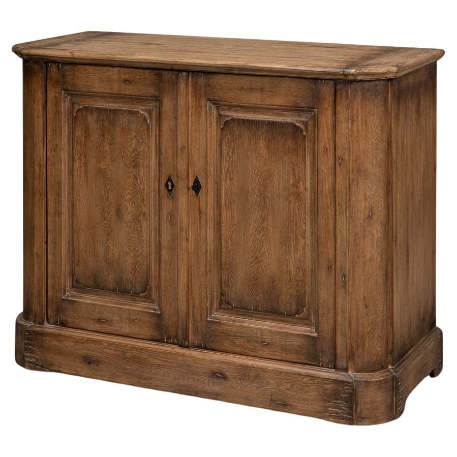 Reclaimed Pine Provincial Side Cabinet For Sale