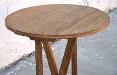 Clemmie Tilt-Top Table in Reclaimed Pine