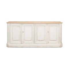 Reclaimed Pine White Buffet Sideboard