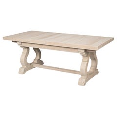 Reclaimed Pine Whitewash Dining Table
