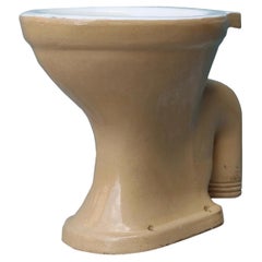 Toilet en porcelaine de récupération