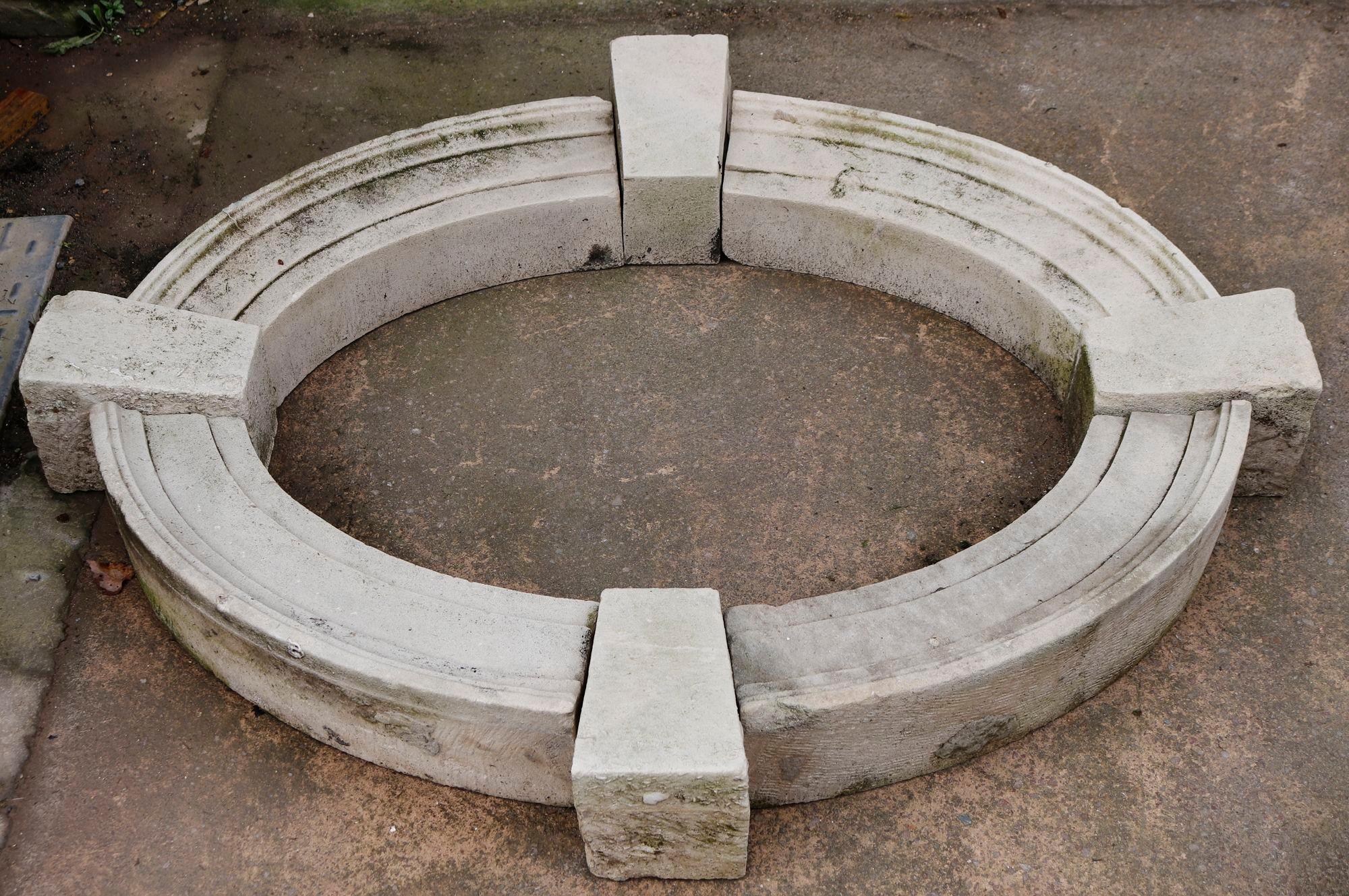 A reclaimed oval window carved from Portland limestone. We currently have four of these windows available.


Additional Dimensions:

Height 103 cm

Width 132 cm

Depth 12-18 cm

Internal 90 x 60 cm