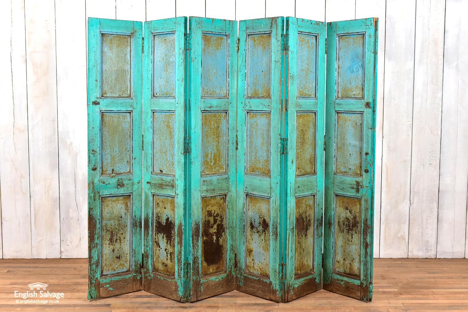 Reclaimed Room Divider / Panelling, 20th Century In Good Condition For Sale In London, GB