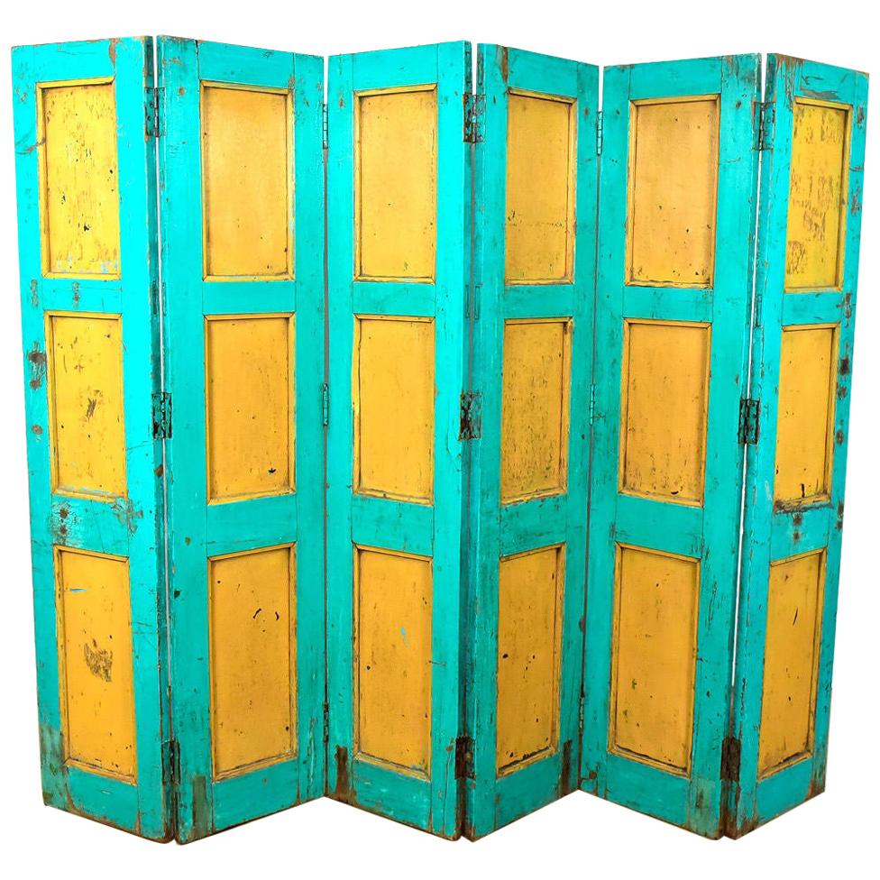 Reclaimed Room Divider or Paneling, 20th Century For Sale