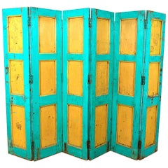 Reclaimed Room Divider or Paneling, 20th Century