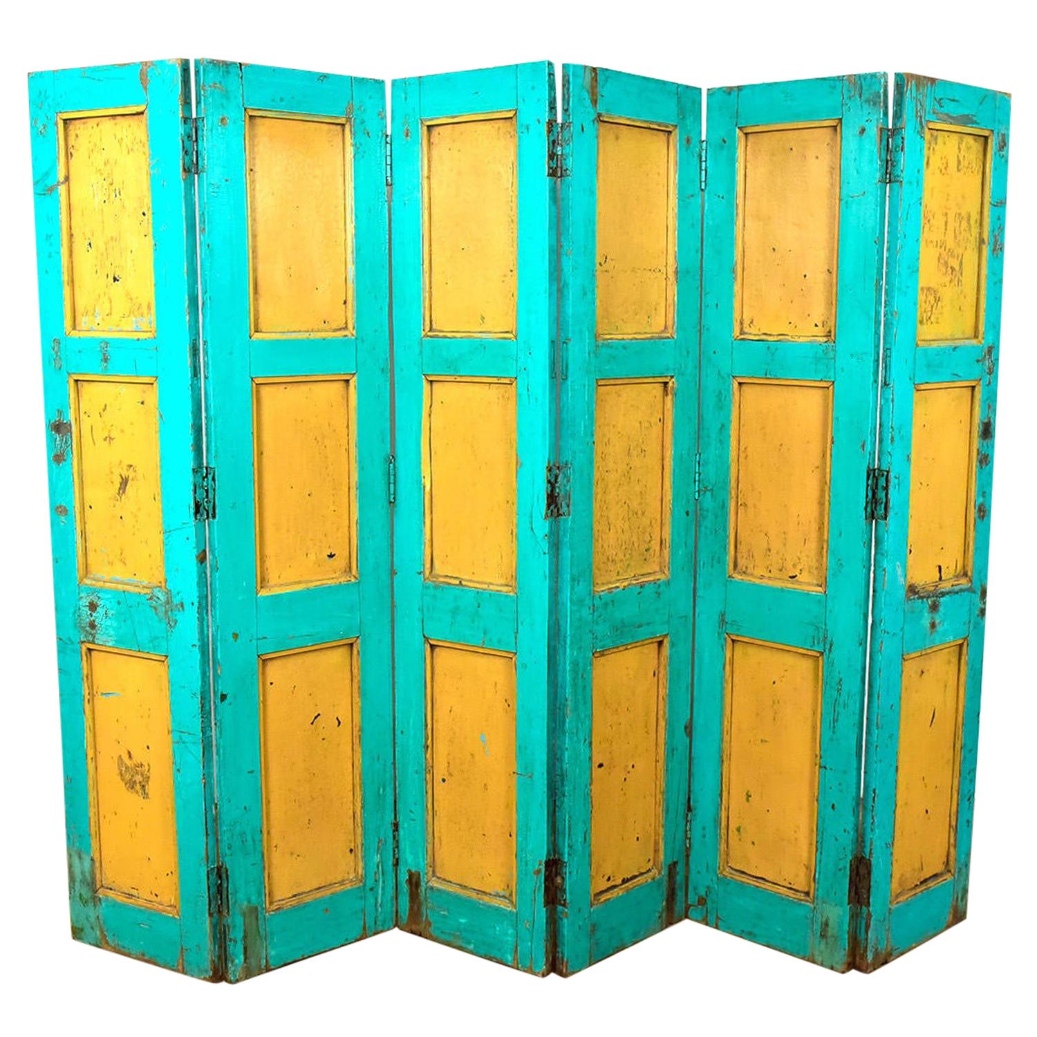 Reclaimed Room Divider / Panelling, 20th Century For Sale