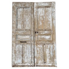 Vintage Reclaimed Rustic Oak French Exterior Doors