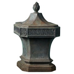 Antique Reclaimed Shaped Bronze Finial