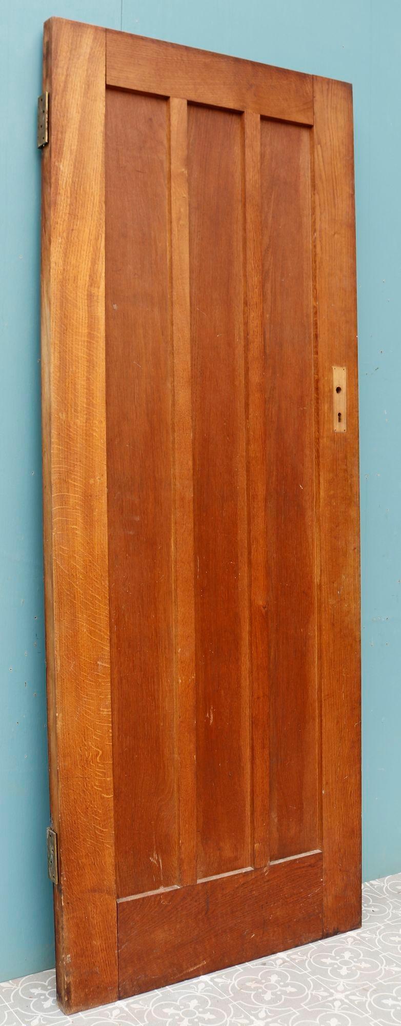 Reclaimed Solid Oak Door For Sale 1
