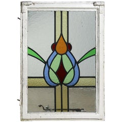 Reclaimed Stained and Leaded Glass Windows, 20th Century