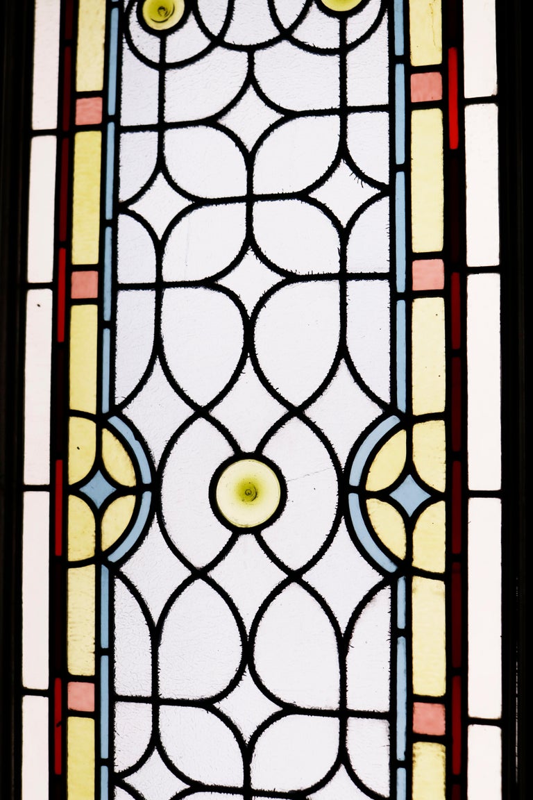 Reclaimed Stained Glass Doors For Sale at 1stDibs