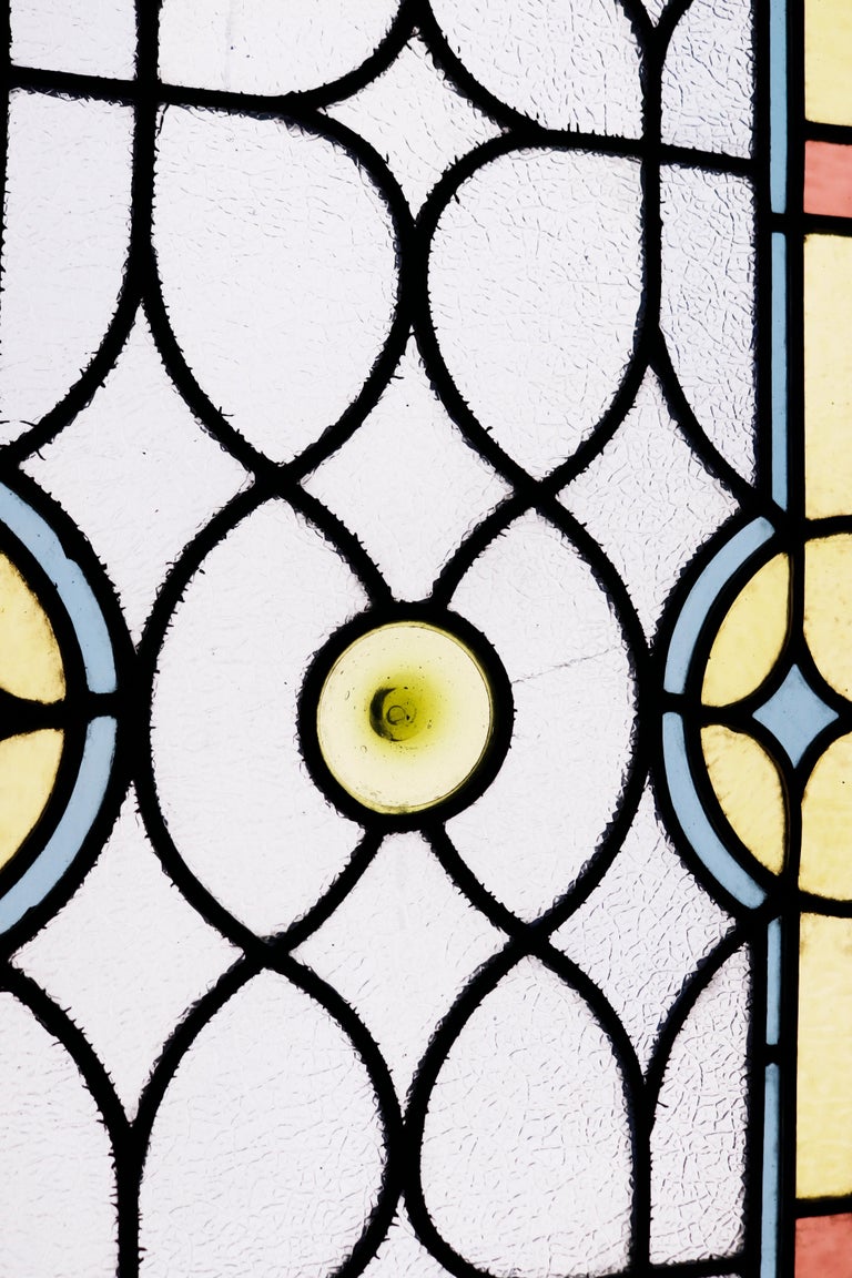 Reclaimed Stained Glass Doors For Sale at 1stDibs