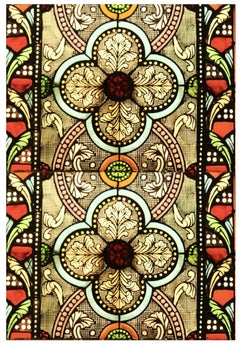 Reclaimed Stained Glass Window