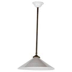 Reclaimed Terre D'Hautaniboul Ceiling Light, 20th Century