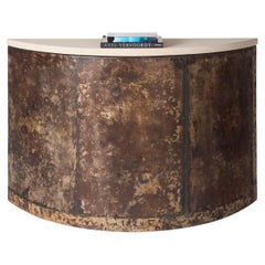 Reclaimed Tin Demi Lune