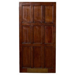 Reclaimed Victorian 9 Panel Oak Door