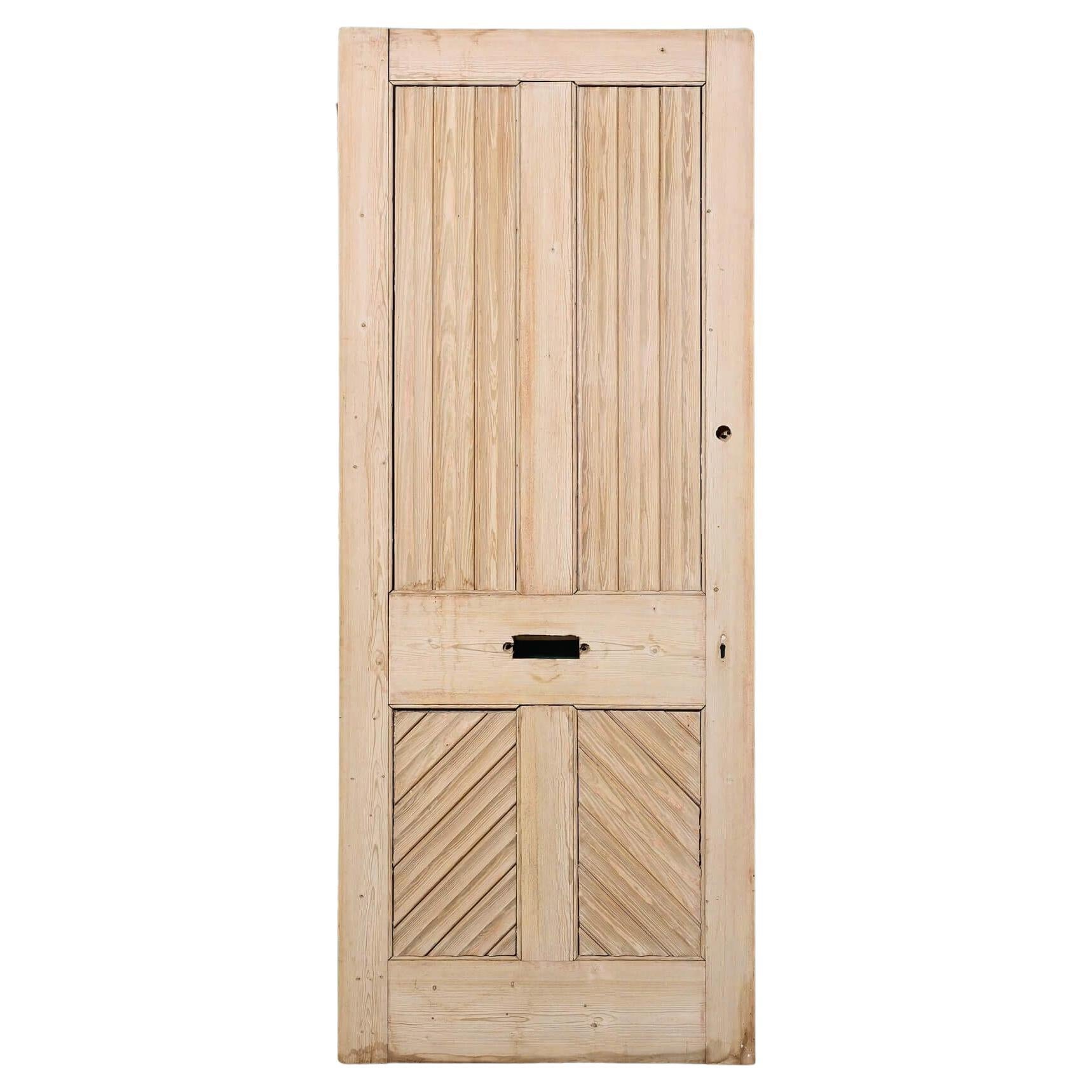 Reclaimed Victorian Four Panel Front Door