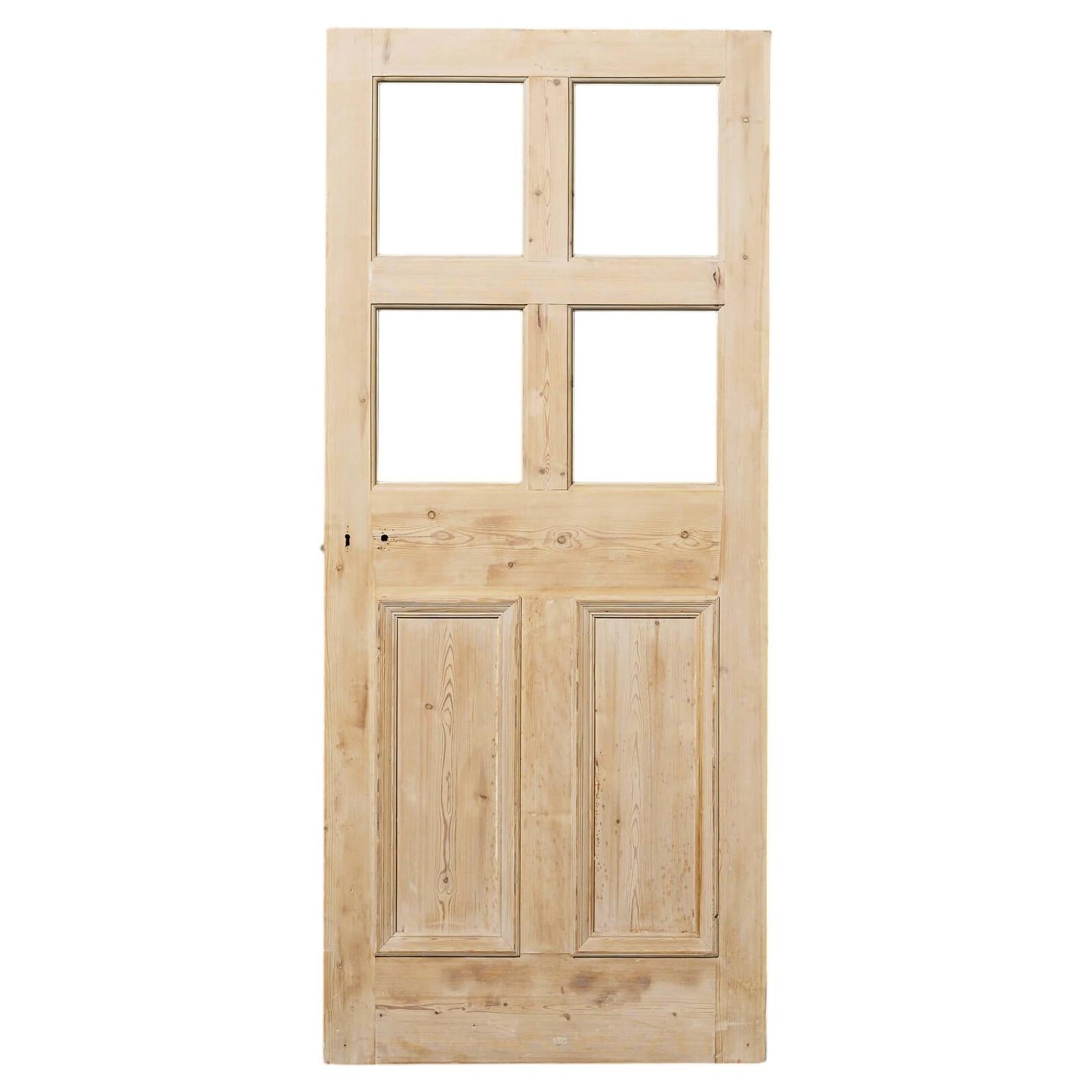 Reclaimed Victorian Front Door for Glazing