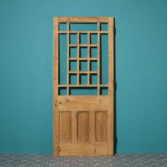 Reclaimed Victorian Front Door with Margin Glazing