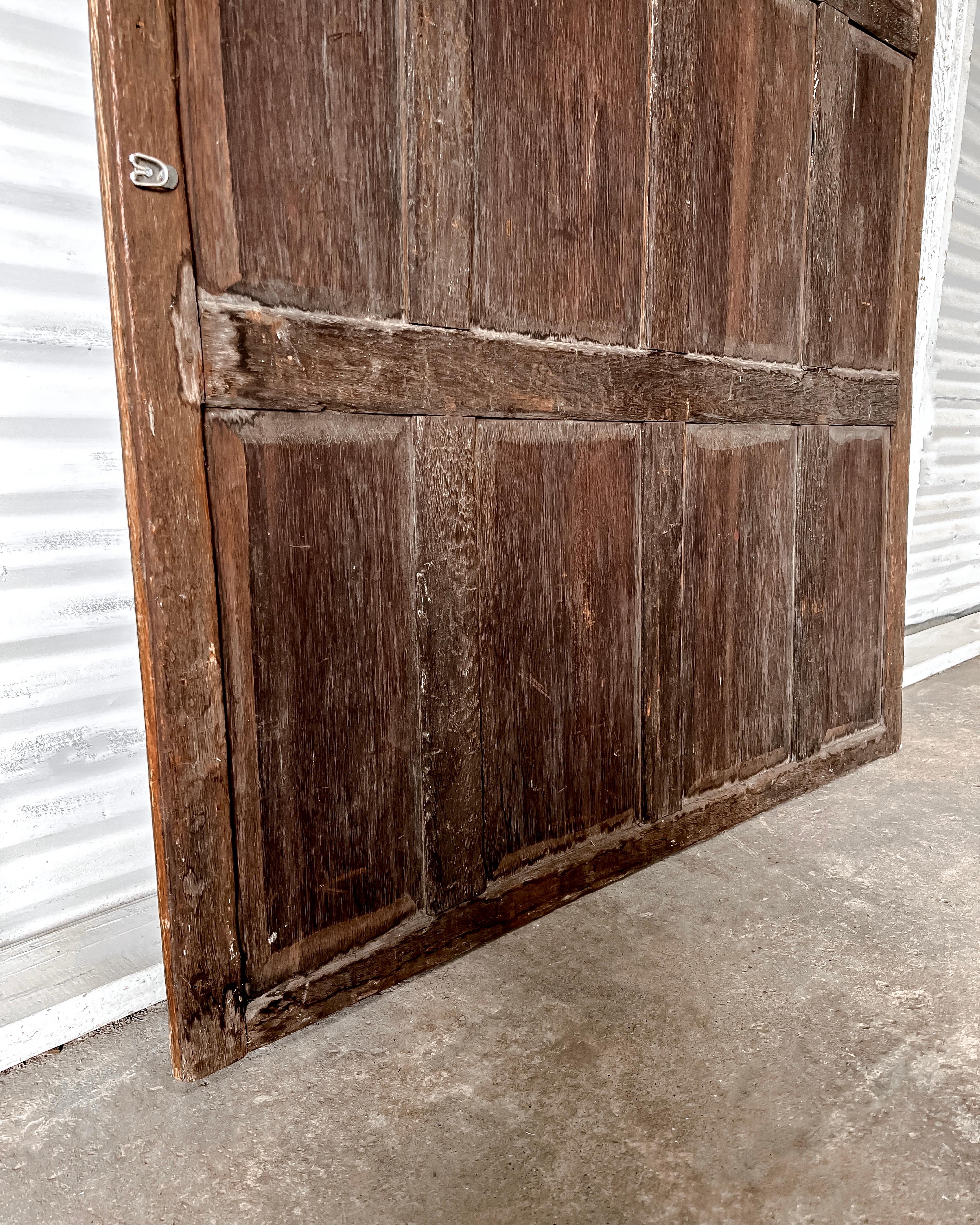 Reclaimed Victorian Handmade Oak Wall Panel 9