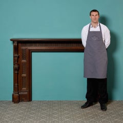 Reclaimed Victorian Jacobean Style Fireplace Mantel