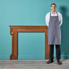 Reclaimed Victorian Oak Fire Mantel