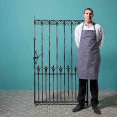 Reclaimed Victorian Style Wrought Iron Pedestrian Gate