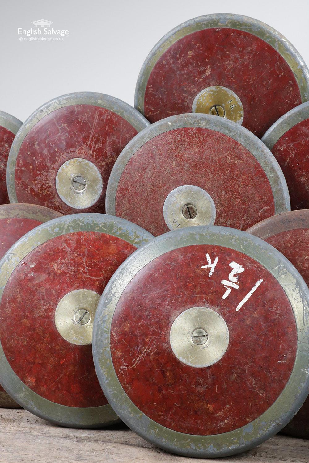 European Reclaimed Vintage Discus, 20th Century For Sale