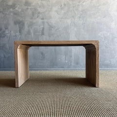 Reclaimed Waterfall Table 38"