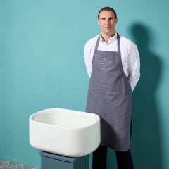 Reclaimed White Porcelain Utility Belfast Sink Basin