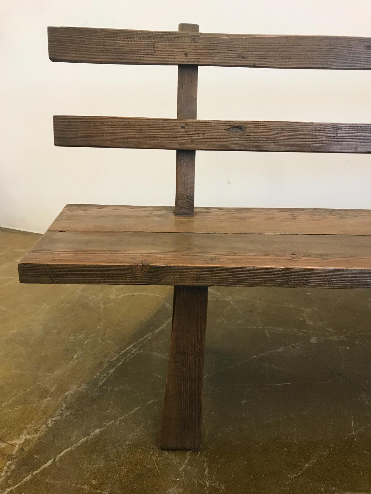 American Reclaimed Wood Bench