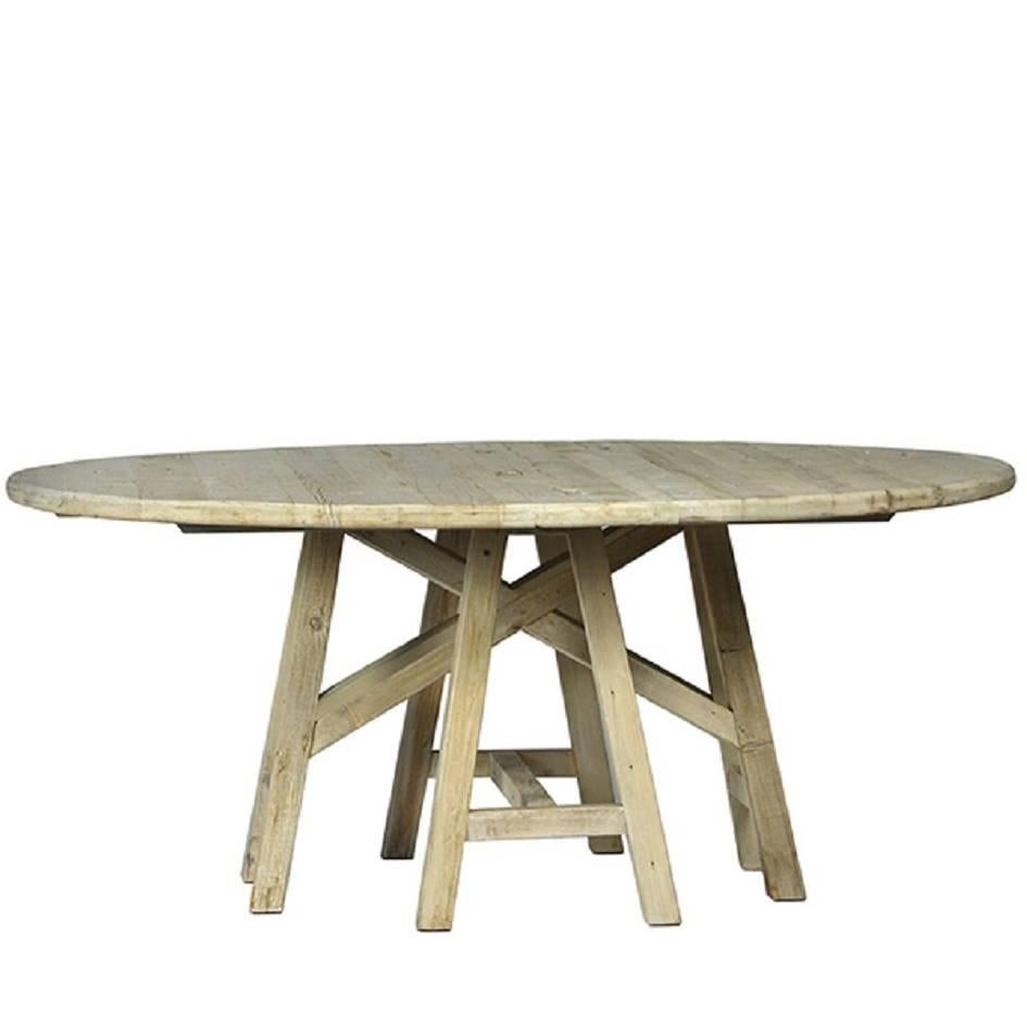 Reclaimed Wood Dining Table For Sale