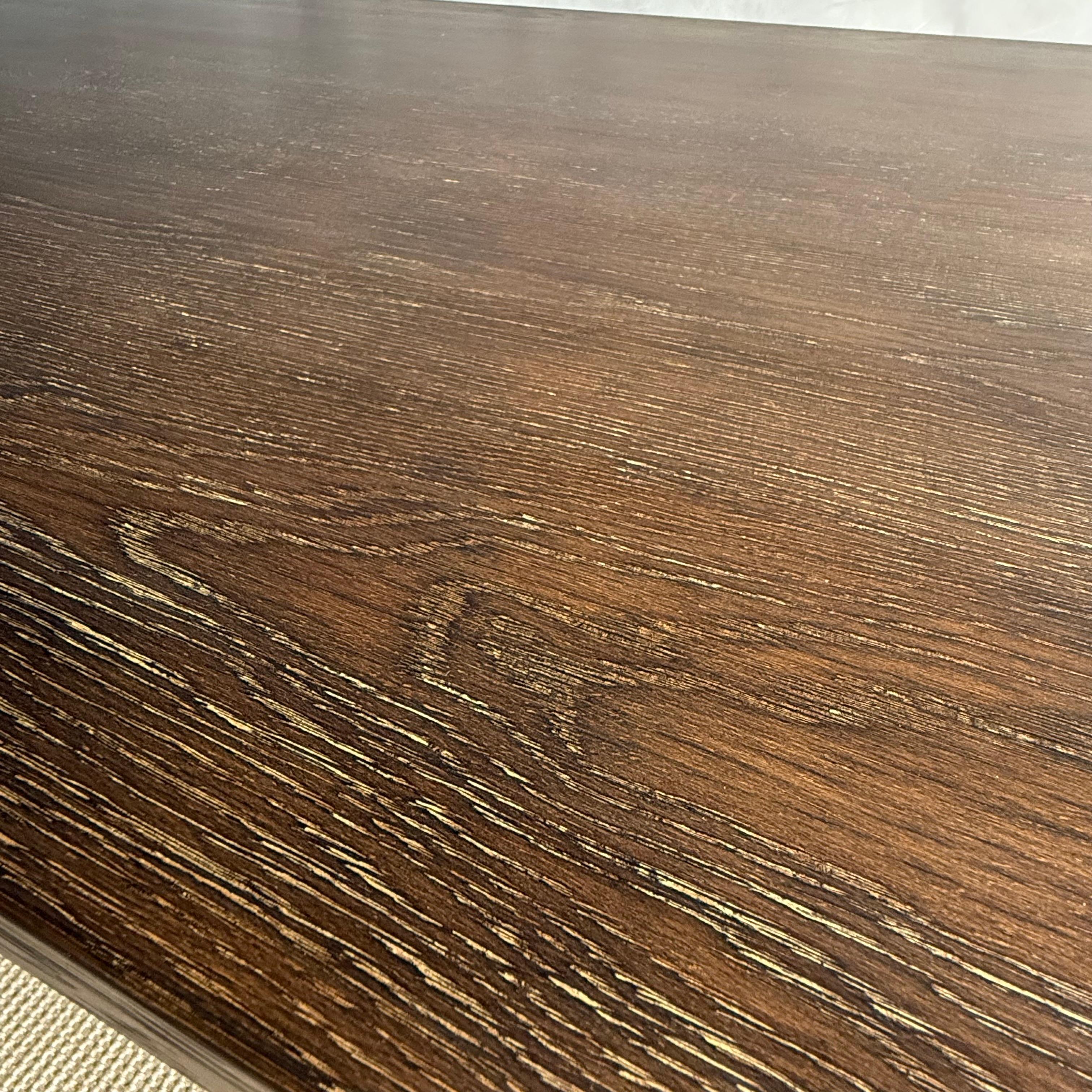 Table de salle à manger en bois recyclé Oak Oak 84 en vente 6