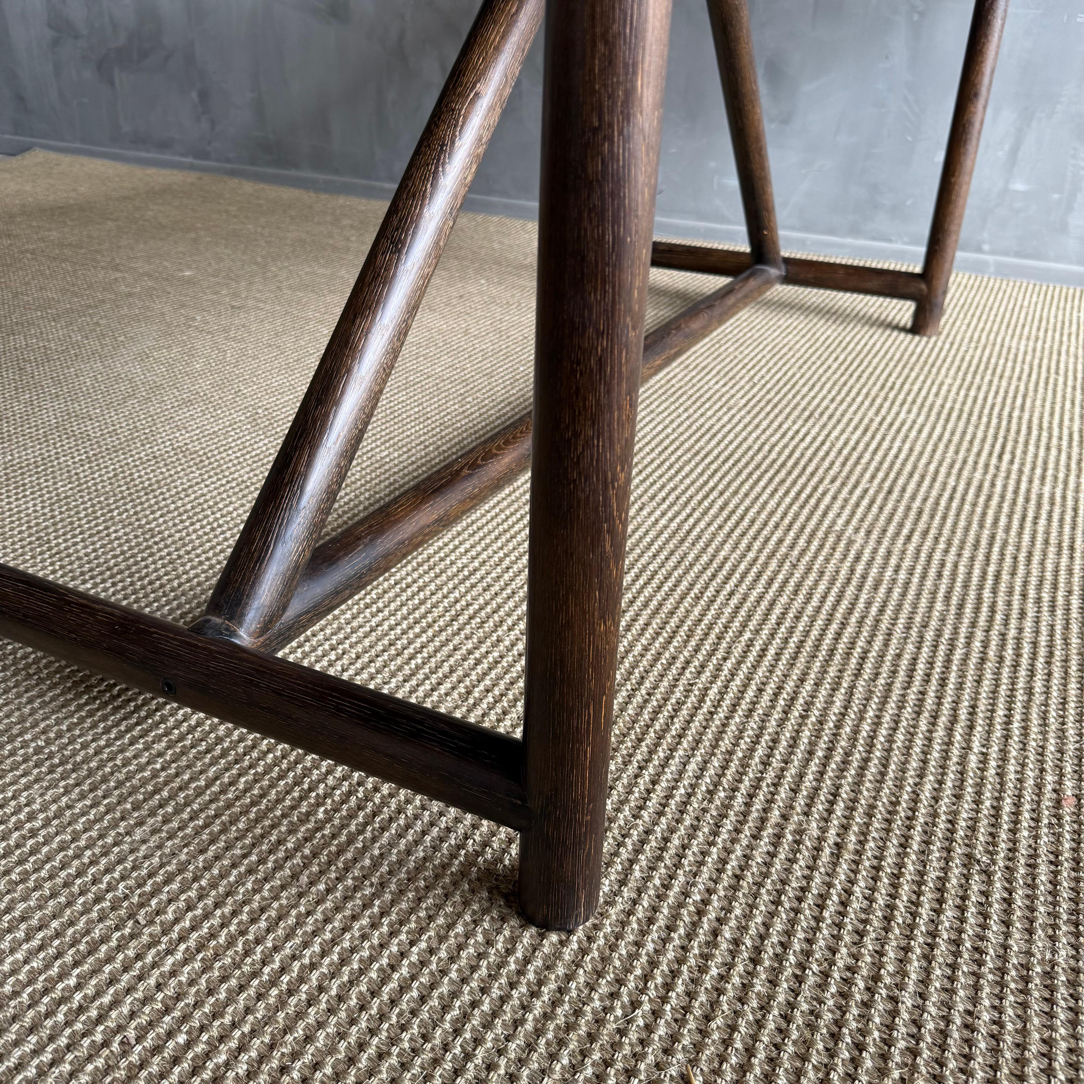 Table de salle à manger en bois recyclé Oak Oak 84 en vente 3