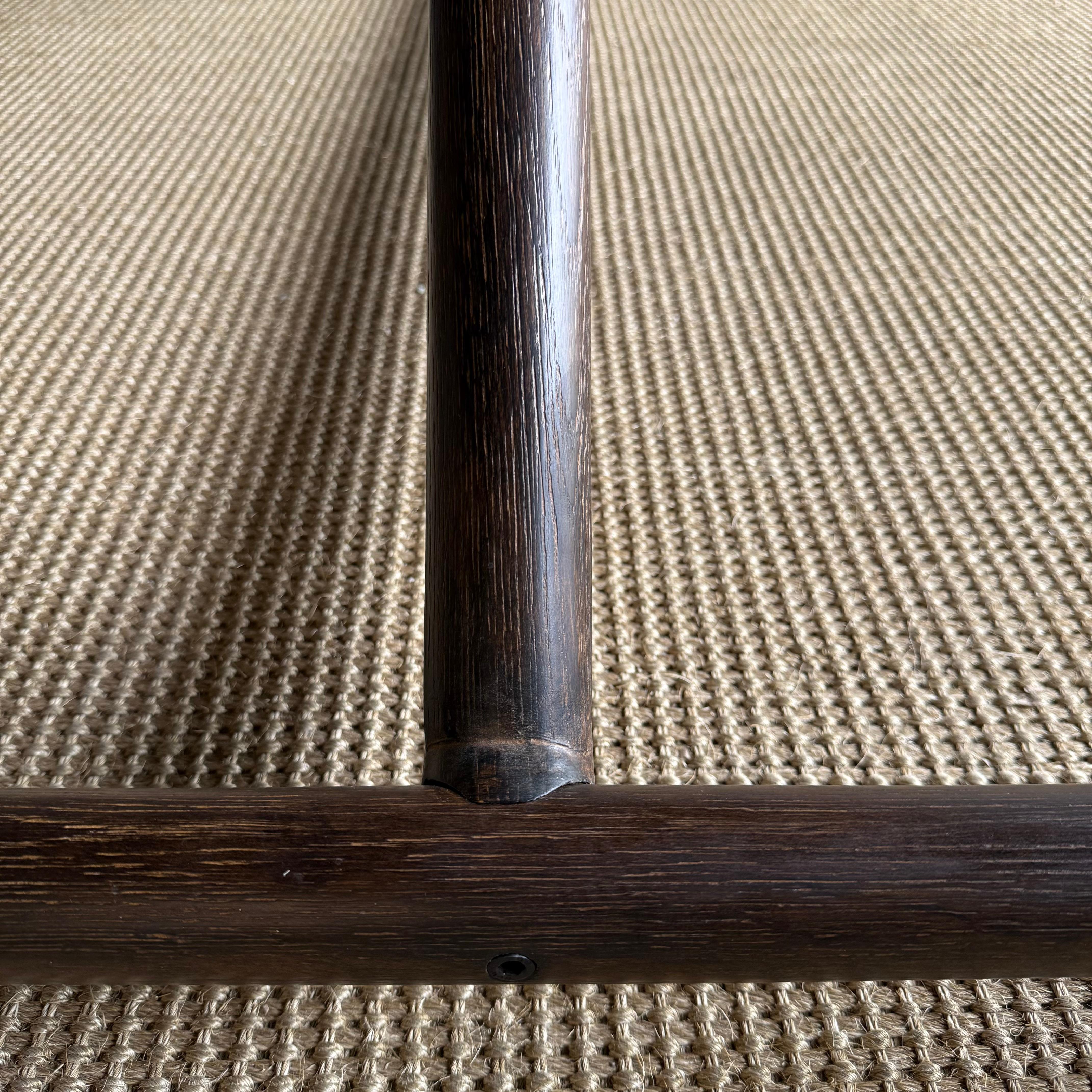 Table de salle à manger en bois recyclé Oak Oak 84 en vente 4