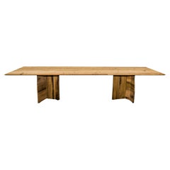 Reclaimed Wood Organica Table, Designed and Handcrafted by Rafael Calvo