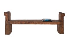 Reclaimed Wood Railway Bench