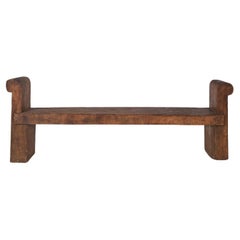 Reclaimed Wood Railway Bench Reclaimed Wood Railway Bench