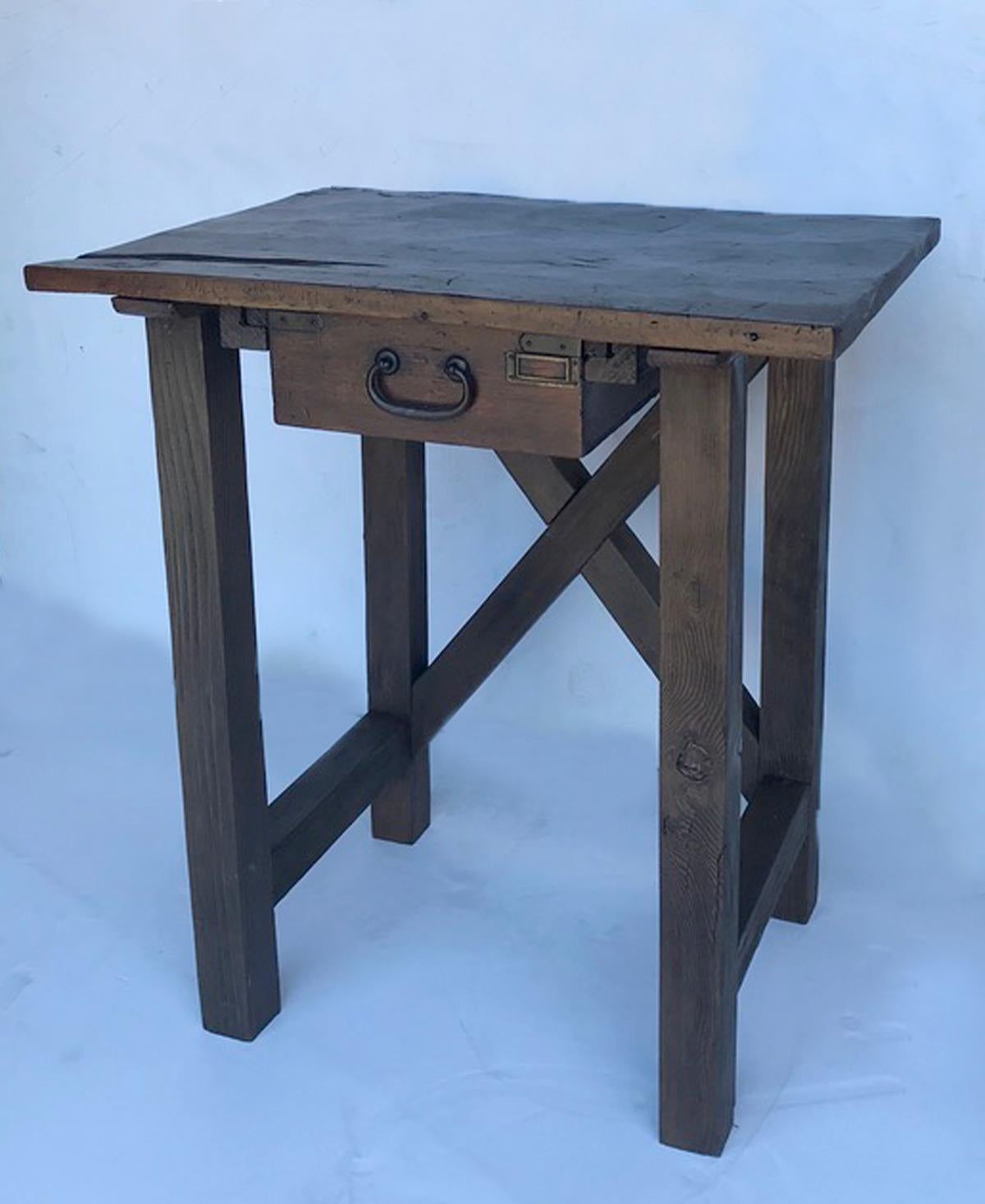 Rustic Reclaimed Wood Side Tables or Nightstands with Drawers