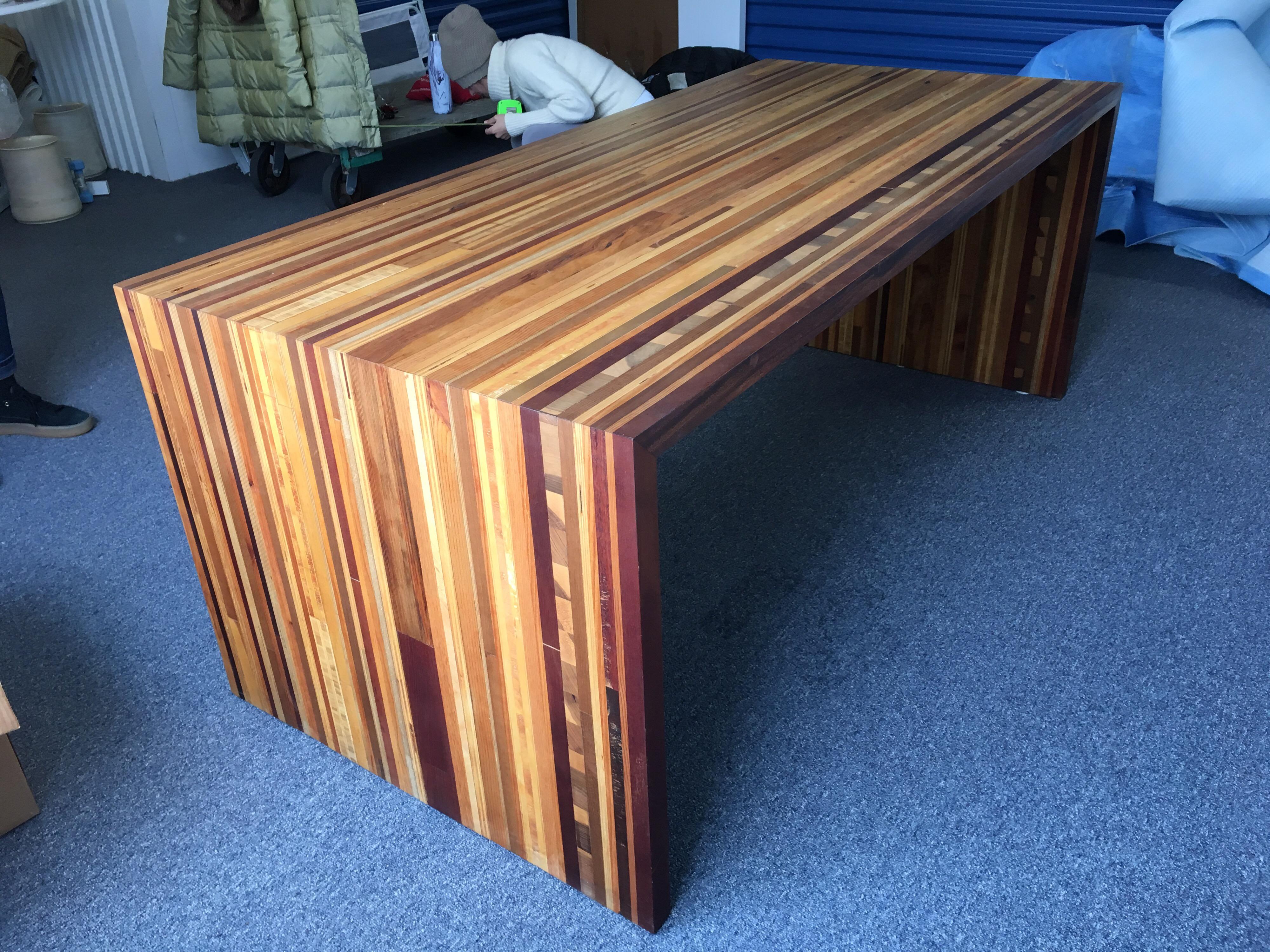 Reclaimed Wood Table by Scrapile In Good Condition In Southampton, NY