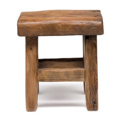 Reclaimed Wood Timber Stool