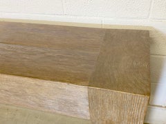 Reclaimed Wood Waterfall Console by Dos Gallos Studio - AVAILABLE NOW!