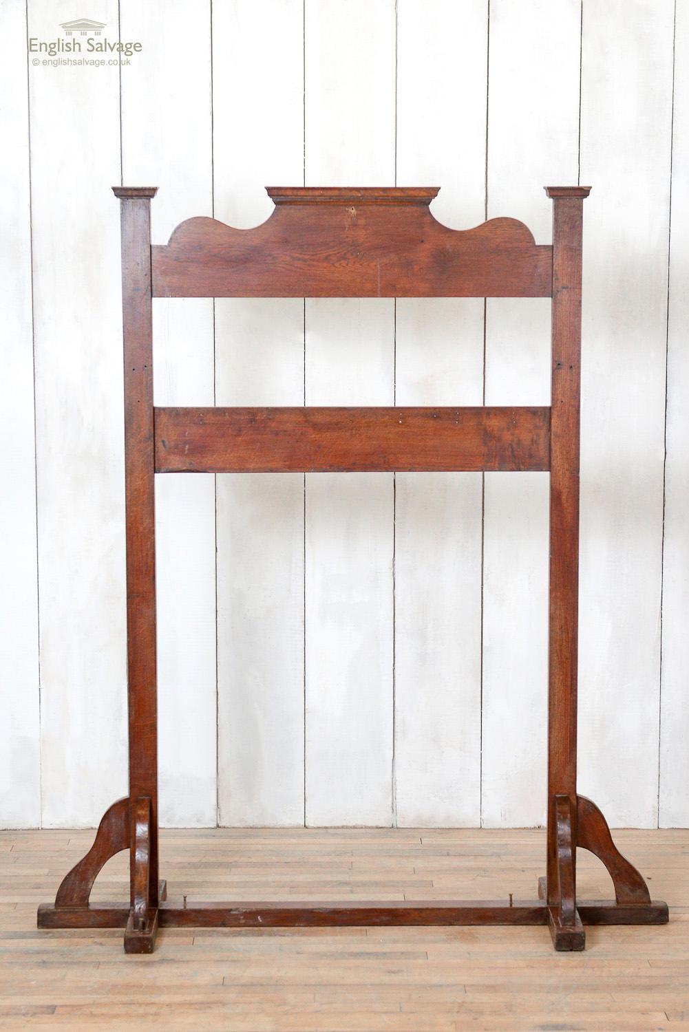 Reclaimed Wooden Free Standing Coat Stand, 20th Century For Sale 2