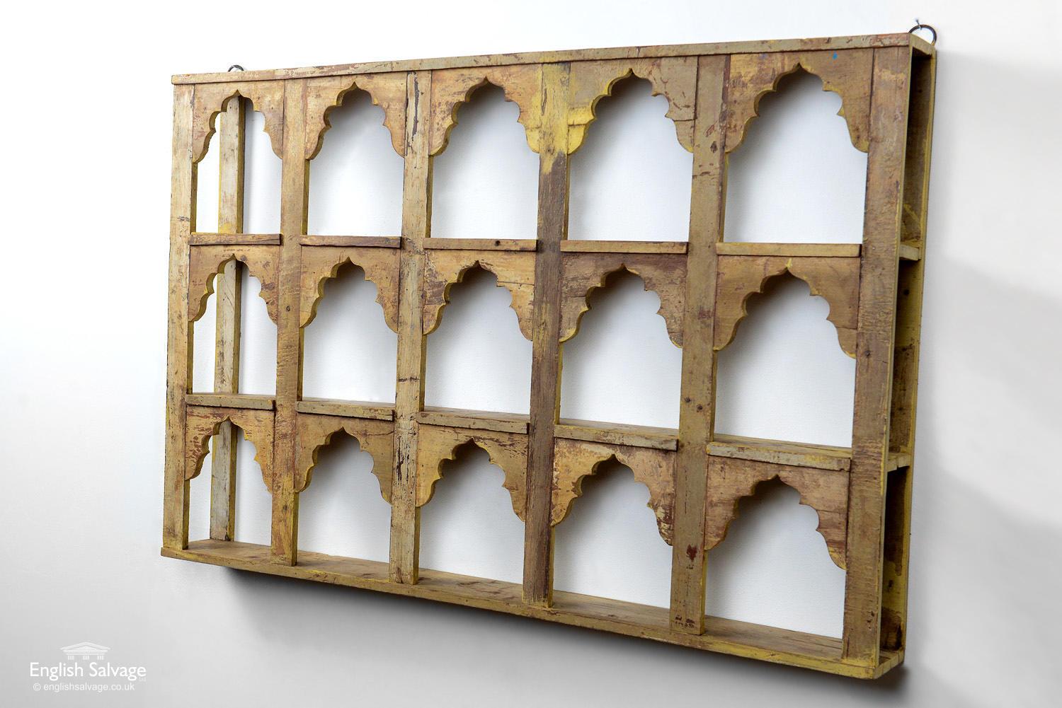 arched wall shelf