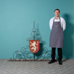 Reclaimed Wrought Iron Gate Overthrow