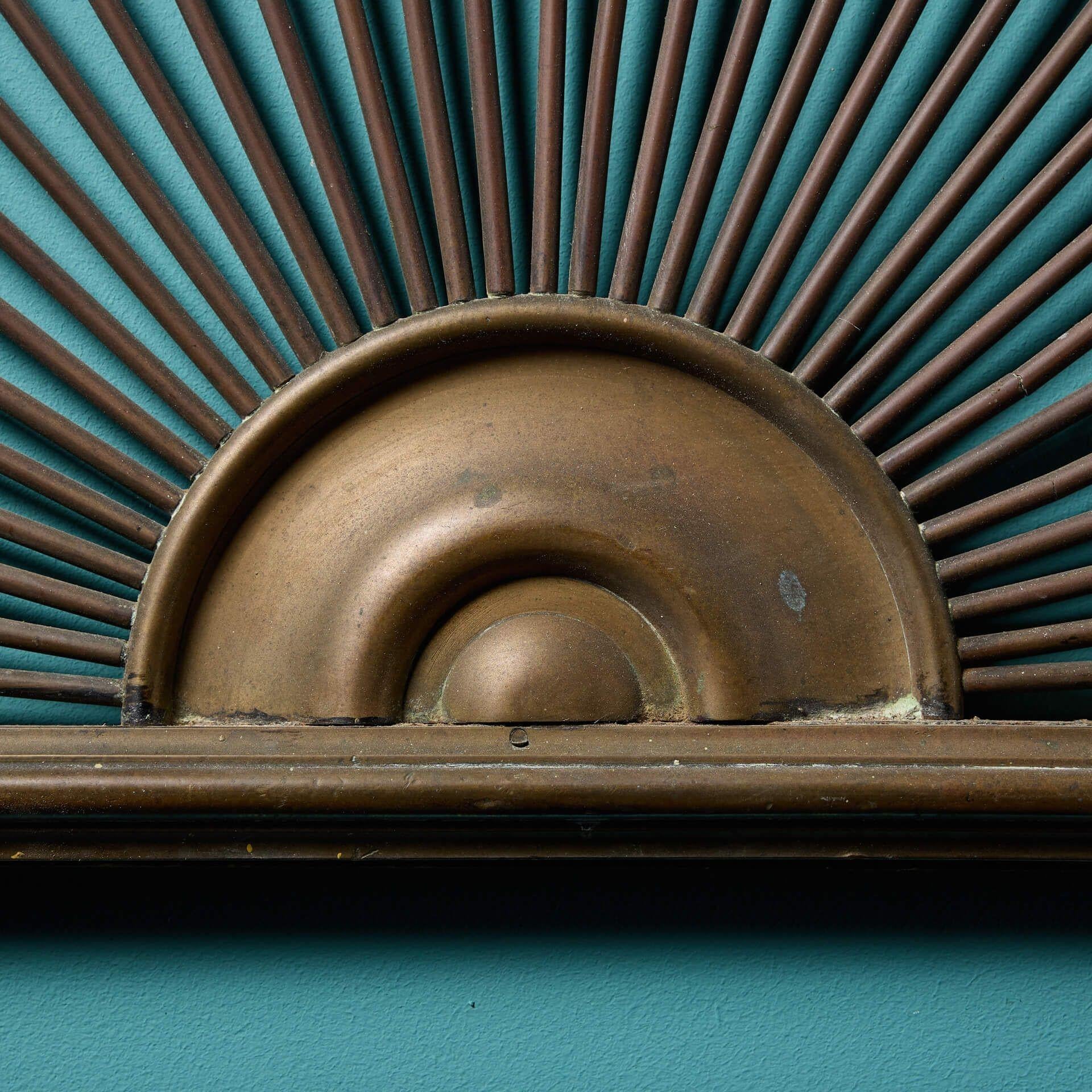 Edwardian Reclaimed Wrought Iron Fanlight For Sale