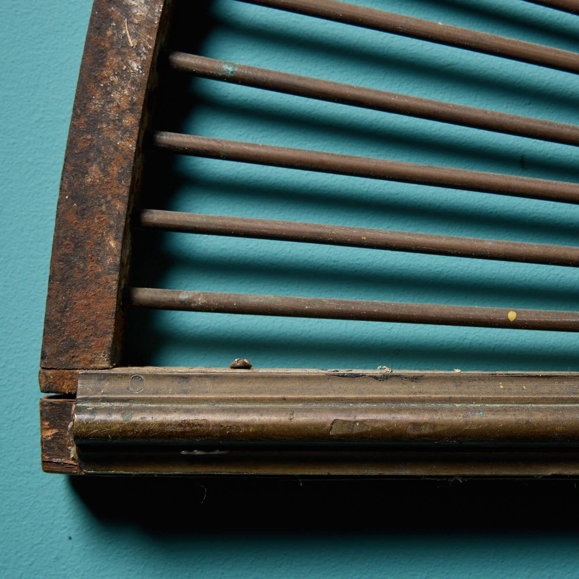 20th Century Reclaimed Wrought Iron Fanlight For Sale